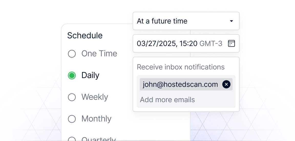 mail alerts