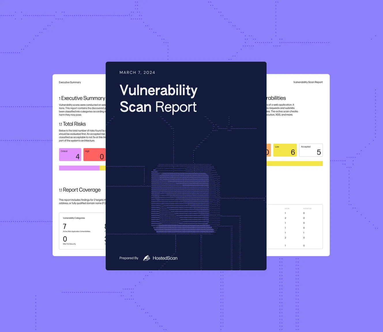Vulnerability scan report