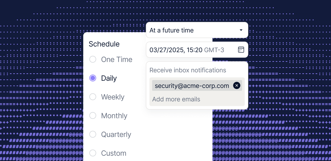 Scheduling